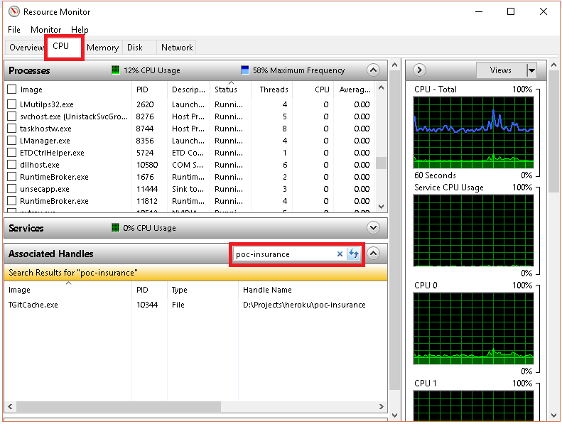 windows process monitor system sounds